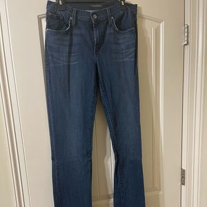 Rehash trouser style low rise jeans